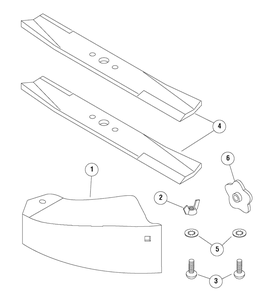 Part Location Diagram of 706876 Murray Mulcher Kit - 42